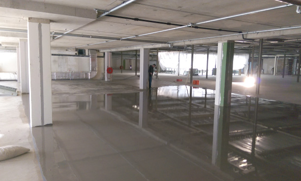 Industriële gietvloeren voor (parkeer)garages